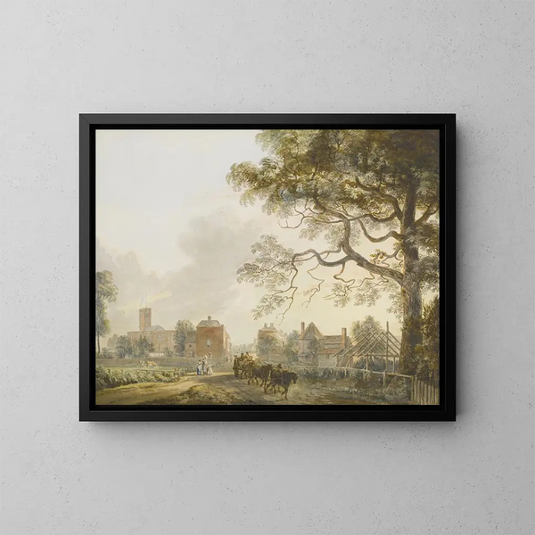 Woolwich - Paul Sandby — gerahmtes Bild an der Wand