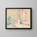 Albi - Paul Signac — gerahmtes Bild an der Wand