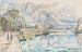 Barfleur, der Hafen - Paul Signac — Ansicht des Kunstwerks