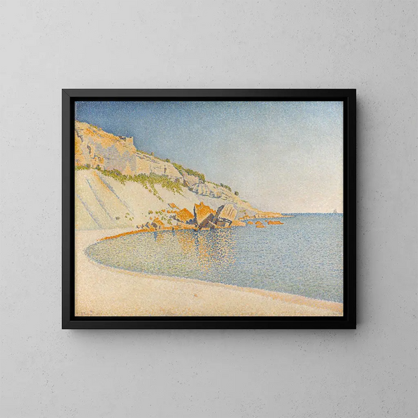 Cassis, Cap Lombard, Opus 196 - Paul Signac — gerahmtes Bild an der Wand