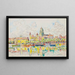 Ciboure - Paul Signac — gerahmtes Bild an der Wand