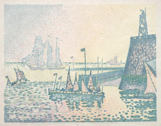 Paul Signac - Evening The Jetty at Vlissingen.webp