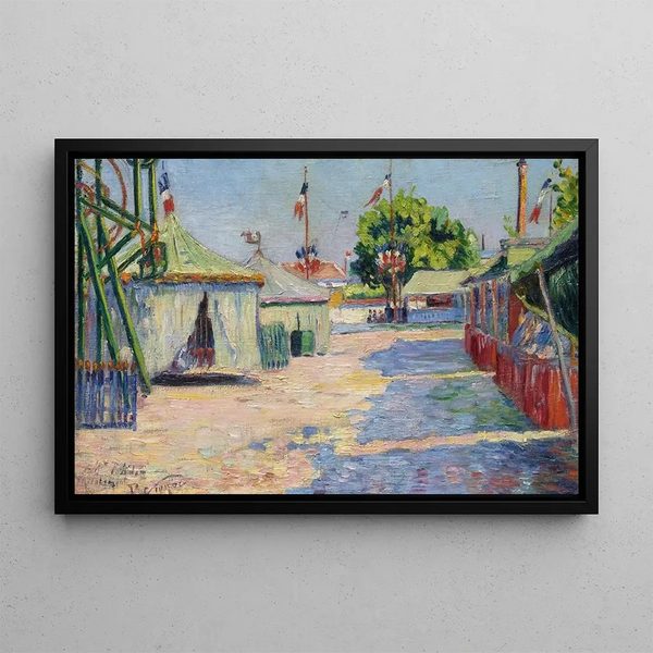 Paul Signac - La Fte Dasnires.webp