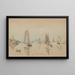 La Rochelle - Paul Signac — gerahmtes Bild an der Wand