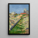 L'échafaudage du Sacré-Cœur - Paul Signac — gerahmtes Bild an der Wand