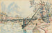 Paris, die Seine am Pont des Arts - Paul Signac — Ansicht des Kunstwerks