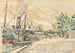 Paris, La Seine am Pont des Saints-Pères - Paul Signac — Ansicht des Kunstwerks