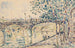 Paris, die Pont des Arts - Paul Signac — Ansicht des Kunstwerks