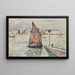 Port-Louis - Paul Signac — gerahmtes Bild an der Wand