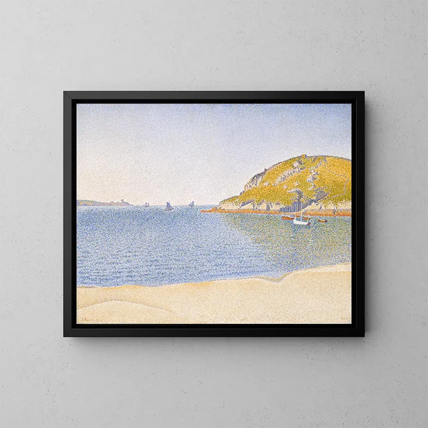 Hafen von Saint-Cast - Paul Signac — gerahmtes Bild an der Wand