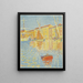 The Buoy La bouée - Paul Signac — gerahmtes Bild an der Wand