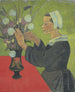 Bretonisches Gemälde mit Blumenstrauß Huelgoat - Paul Sérusier — Ansicht des Kunstwerks