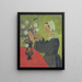 Bretonisches Gemälde mit Blumenstrauß Huelgoat - Paul Sérusier — gerahmtes Bild an der Wand