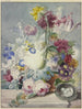 Blumenstrauß mit einem Vogelnest und Eiern - Paul Theodor van Brussel — Ansicht des Kunstwerks