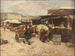 Markt am Naschmarkt in Wien - Paul Unbereit — Ansicht des Kunstwerks