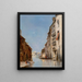 Venedig (Kanal in Venedig), 1884 - Paul Vernon — gerahmter Kunstdruck