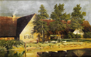 Paul Wilhelm KellerReutlingen - Gnsehirtin am Ufer.webp