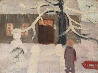 Paula ModersohnBecker - Boy in the snow.webp