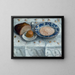 Stillleben mit einem Frühstück aus Milchsuppe - Paula Modersohn-Becker — gerahmtes Bild an der Wand