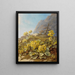Primula auricula Primel - Pauline Halm Flechner — gerahmtes Bild an der Wand