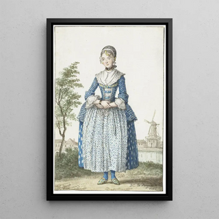 Paulus Constantijn la Fargue - NoordHollands meisje.webp