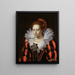 Portrait einer jungen Frau - Paulus Moreelse — gerahmtes Bild an der Wand