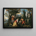 Die Entdeckung Moses - Pauwels Franck — gerahmtes Bild an der Wand