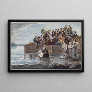 Pavel Petrovich Svinin - A Philadelphia Anabaptist Immersion during a Storm.webp