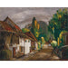 Reproduktion des Gemäldes Landschaft Haute-Savoie - Boris Grigoriev