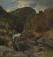 Landschaft mit Wasserfall - Hans Gude — Ansicht des Kunstwerks