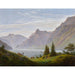 Reproduktion des Gemäldes Landschaftsbild mit Bergsee, Morgen - Caspar David Friedrich