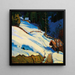 Winterlandschaft - Alfred Poell — gerahmtes Bild an der Wand