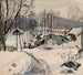 Winterlandschaft in Pressbaum - Oskar Laske — Ansicht des Kunstwerks