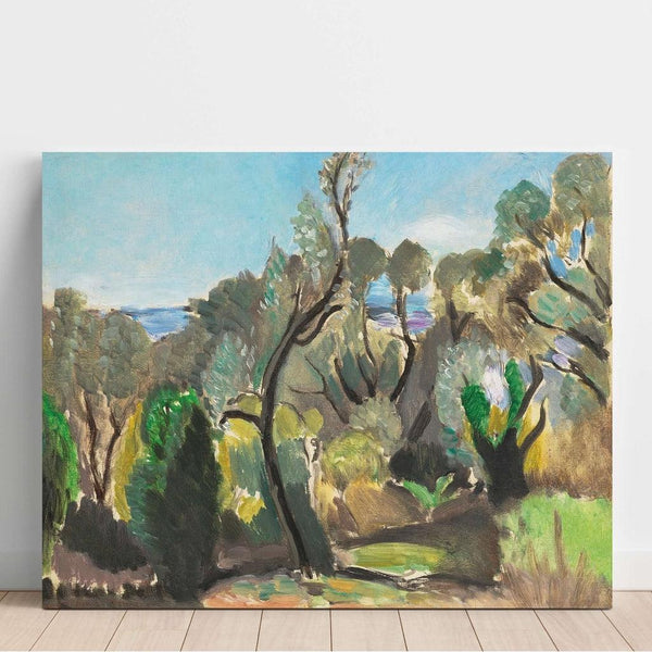 Paysage du Mont-Boron - Henri Matisse | Reproduction Tableau Décoration murale affiche copie