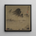 Landschaft in Tinte - Fang Congyi — gerahmtes Bild an der Wand