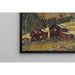 Reproduktion des Gemäldes Sommerlandschaft mit Weideflächen, Studie aus Nordnorwegen - Anna Boberg