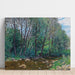 Reproduktion des Gemäldes Flusslandschaft Gemälde - Alfred Zoff