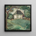 Landschaft bei Tebo - Cyprin Majernk — gerahmtes Bild an der Wand