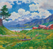 Frühlingslandschaft - Giovanni Giacometti — Ansicht des Kunstwerks