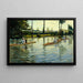 Reproduktion des Gemäldes Gustave Caillebotte - Parisian Piers on the Yerres