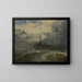 Meeres-Gemälde - Peder Balke — gerahmtes Bild an der Wand