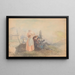 Eine schöne Aussicht - Peder Severin Krøyer — gerahmtes Bild an der Wand