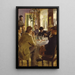 Künstlerisches Gemälde Frühstück der Künstler im Hotel Brøndums - Peder Severin Krøyer — gerahmtes Bild an der Wand