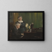 Edvard Grieg und Nina Grieg - Peder Severin Krøyer — gerahmtes Bild an der Wand