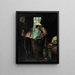 Chapeliers in einem italienischen Dorf - Peder Severin Krøyer — gerahmtes Bild an der Wand