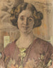Portrait einer Frau, wahrscheinlich Anna Vilhelmine Johanne Dorthea Halberg, später Larsen verheiratet - Peder Severin Krøyer — Ansicht des Kunstwerks