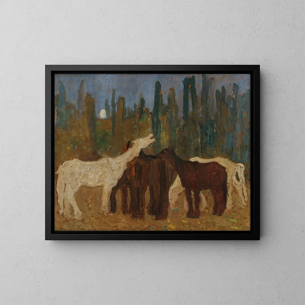 Lamento - Pedro Figari — gerahmtes Bild an der Wand