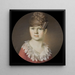Marianne Koskull 1785-1841 kammarfräulein - Pehr Khöler — gerahmtes Bild an der Wand
