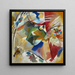 Malerei mit grünem Zentrum - Wassily Kandinsky — gerahmtes Bild an der Wand