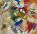 Malerei mit grünem Zentrum - Wassily Kandinsky — Ansicht des Kunstwerks